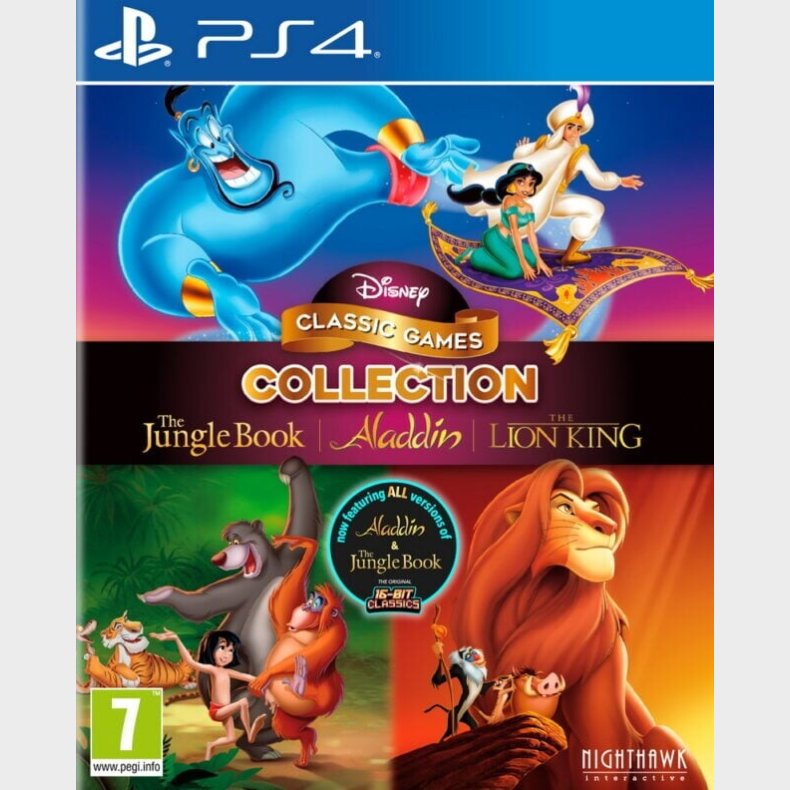 Disney Classic Games Collection: The Jungle Book, Aladdin, & The Lion King - PS4