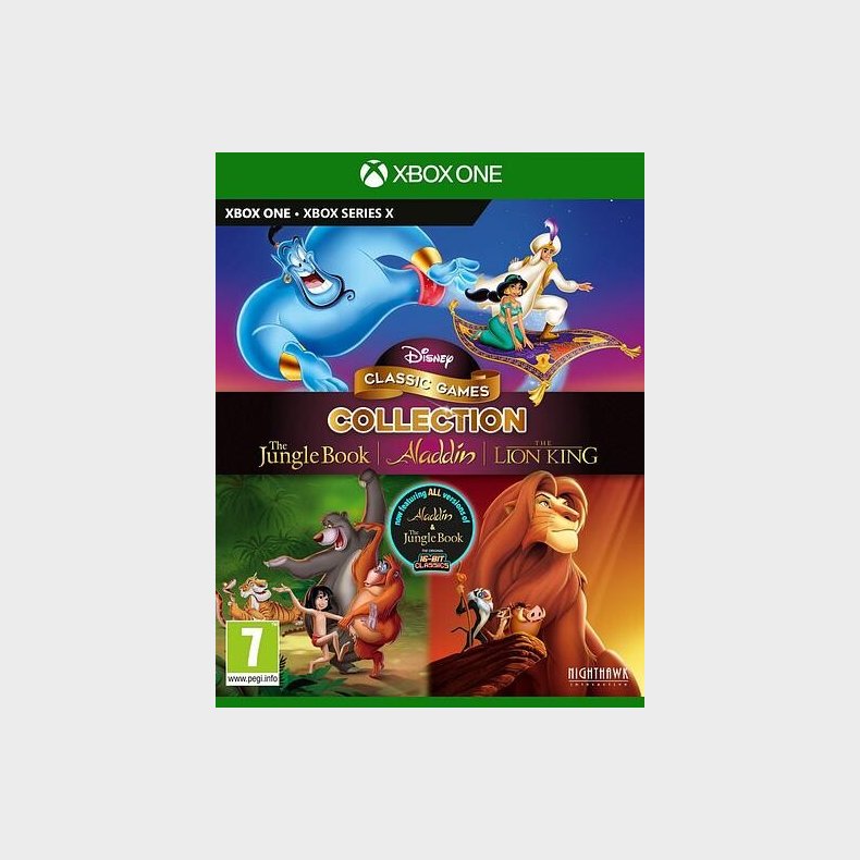 Disney Classic Games Collection: The Jungle Book, Aladdin, &amp; The Lion King - Xbox One