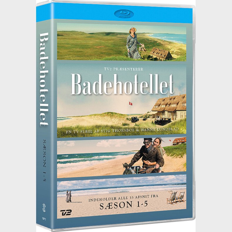 Badehotellet - Sson 1-5 - Tv2 - Blu-Ray - Tv-serie