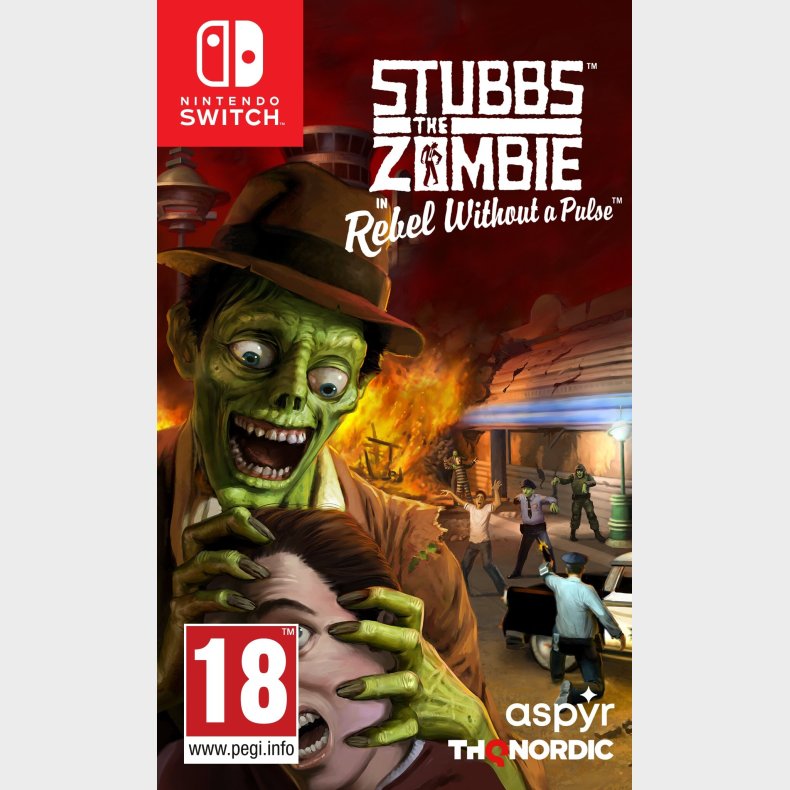 Stubbs The Zombie Rebel Without A Pulse - Nintendo Switch