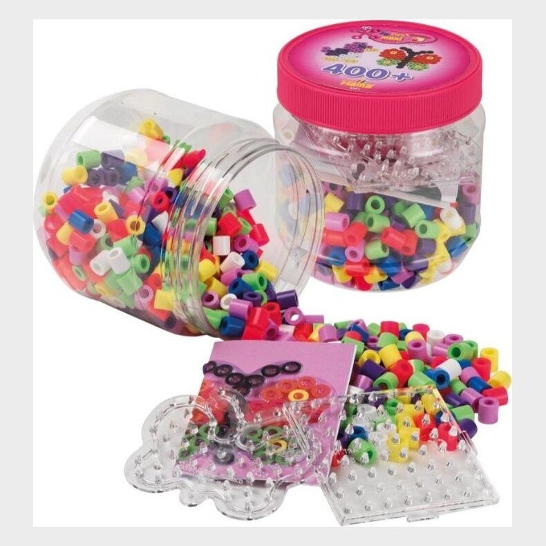 Hama Maxi Perler - 400 Stk I Spand - Pink - 8791