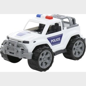 Politi Legetjsbil - Jeep - 38 Cm - Hvid