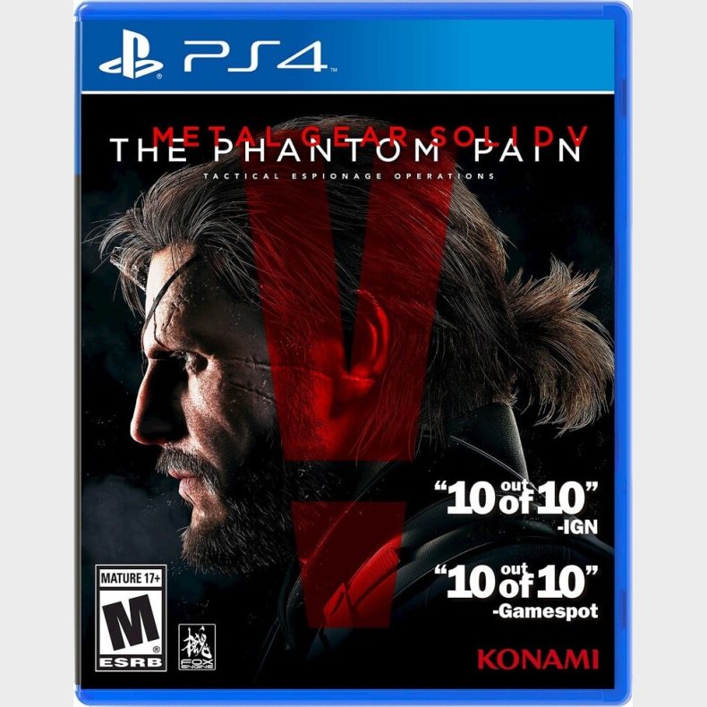 Metal Gear Solid V (5): The Phantom Pain (import) - PS4