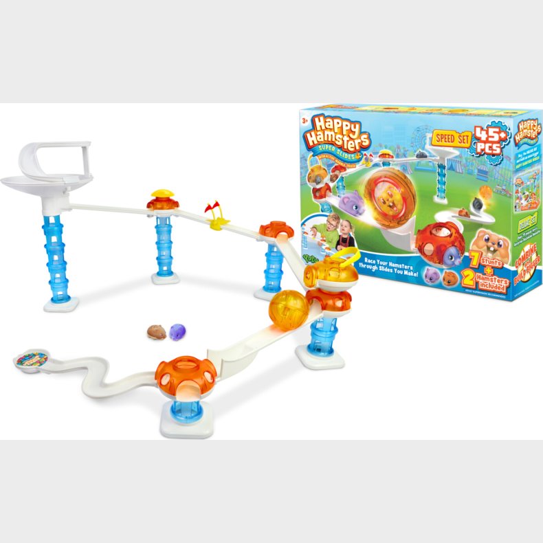Happy Hamsters - Super Slide - Speed Legest