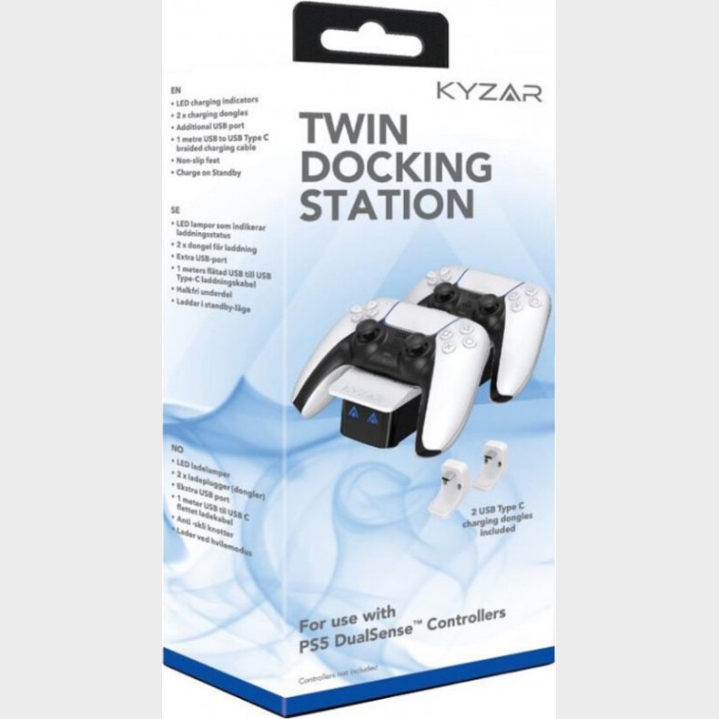 Ps5 Dualsense Controller Oplader Station - Kyzar
