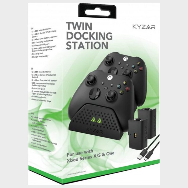 Xbox Controller Oplader Station - Kyzar