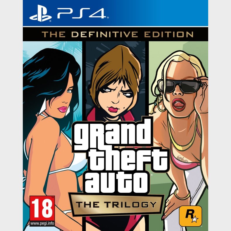 Grand Theft Auto The Trilogy - The Definitive Edition - PS4