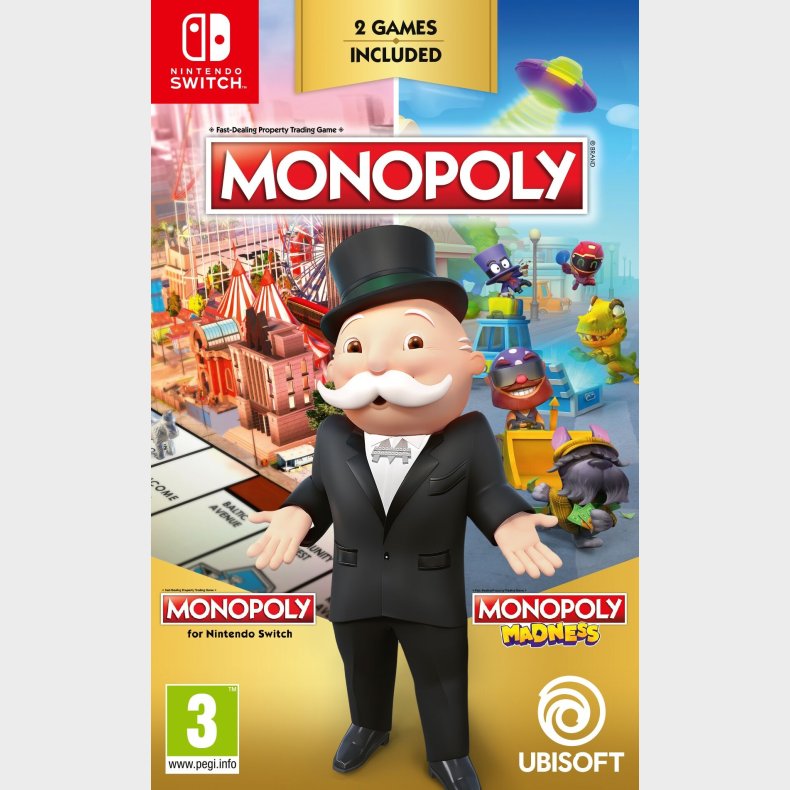 Monopoly + Monopoly Madness - Nintendo Switch