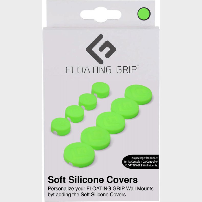 Floating Grip - Silikone Covers Til Vgbeslag - Grn