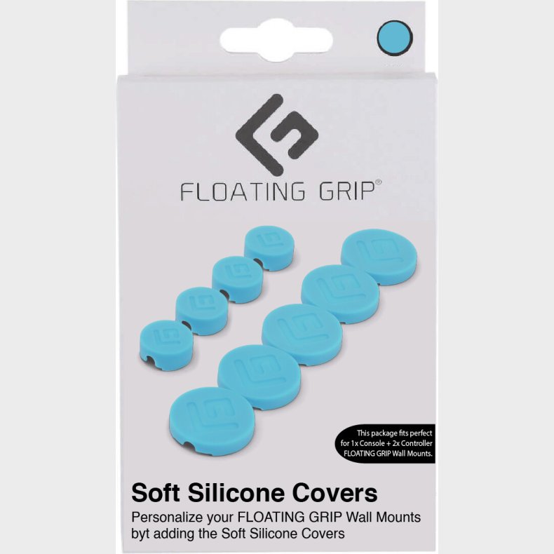 Floating Grip - Silikone Covers Til Vgbeslag - Turkis