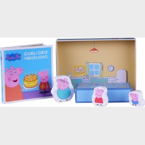 Gurli Gris - Holder Fdselsdag - Bog Med Trfigurer