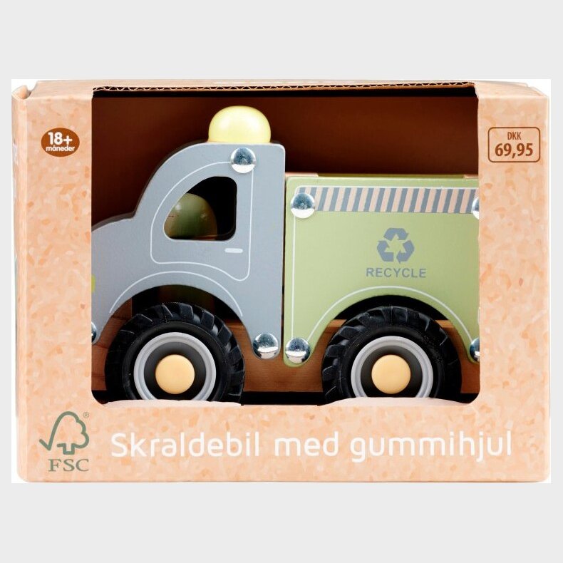 Legetjs Skraldebil I Tr