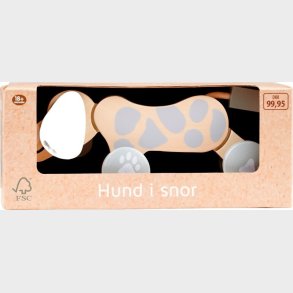 Legetjs Hund P Hjul I Tr