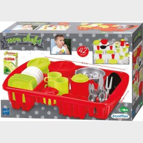 Service Til Legekkken Inkl. Opvaskebakke - Ecoiffier