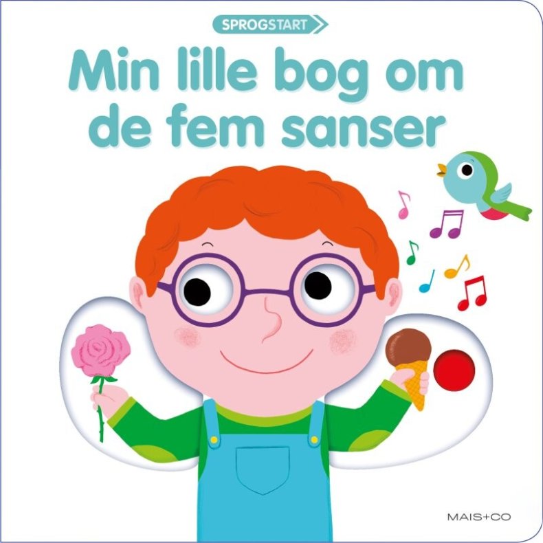 Sprogstart: Min Lille Bog Om De Fem Sanser - Diverse - Bog