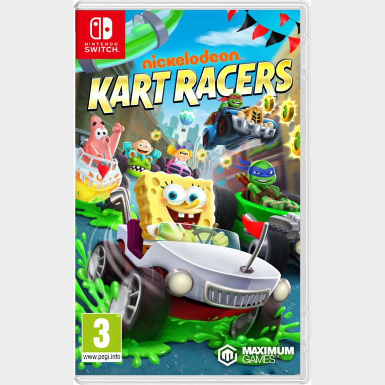 Nickelodeon Kart Racers (code In A Box) - Nintendo Switch