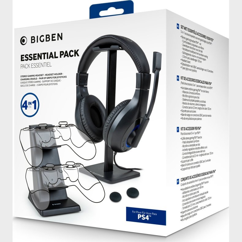 Ps4 Udstyr St - 4 Stk - Bigben