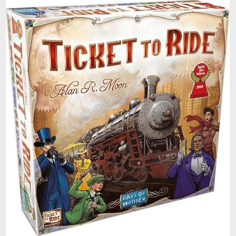Ticket To Ride - Usa - Engelsk