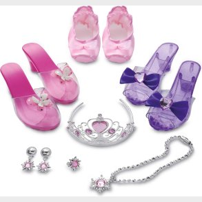 Prinsessesko Og Smykker Udkldning Til Brn - 7 Dele - Unique Boutique