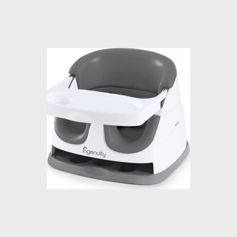 Ingenuity - Babystol 2-i-1 - Gr Hvid
