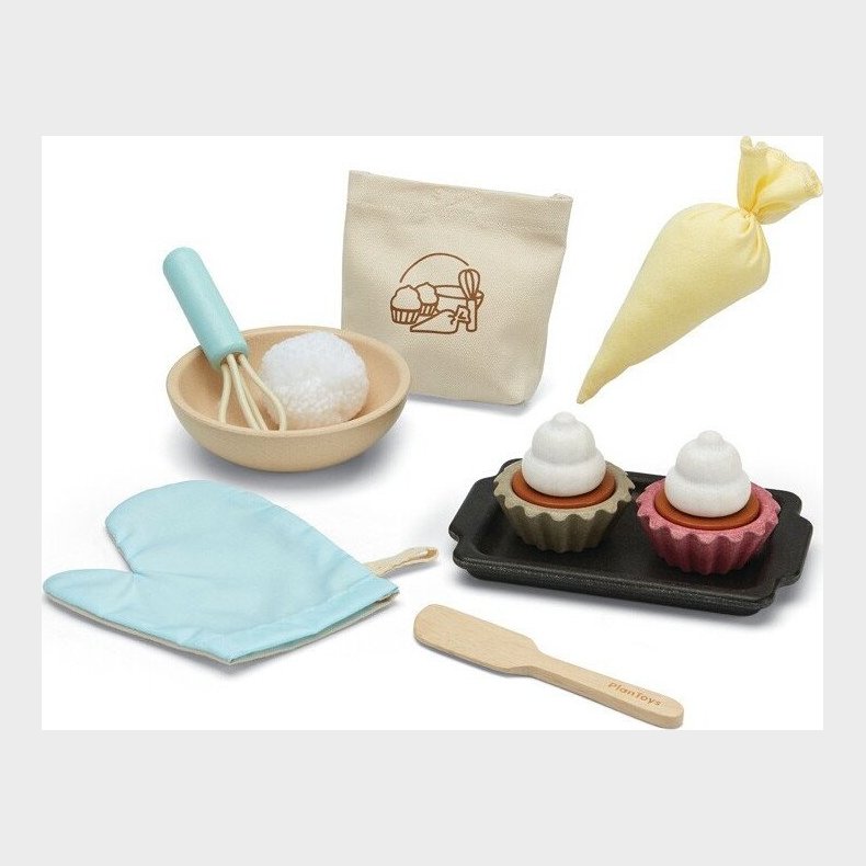 Cupcake Legetj St - Plantoys