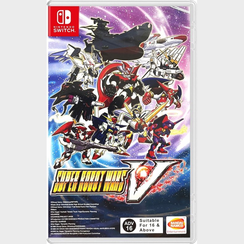 Super Robot Wars&nbsp; V (import) - Nintendo Switch