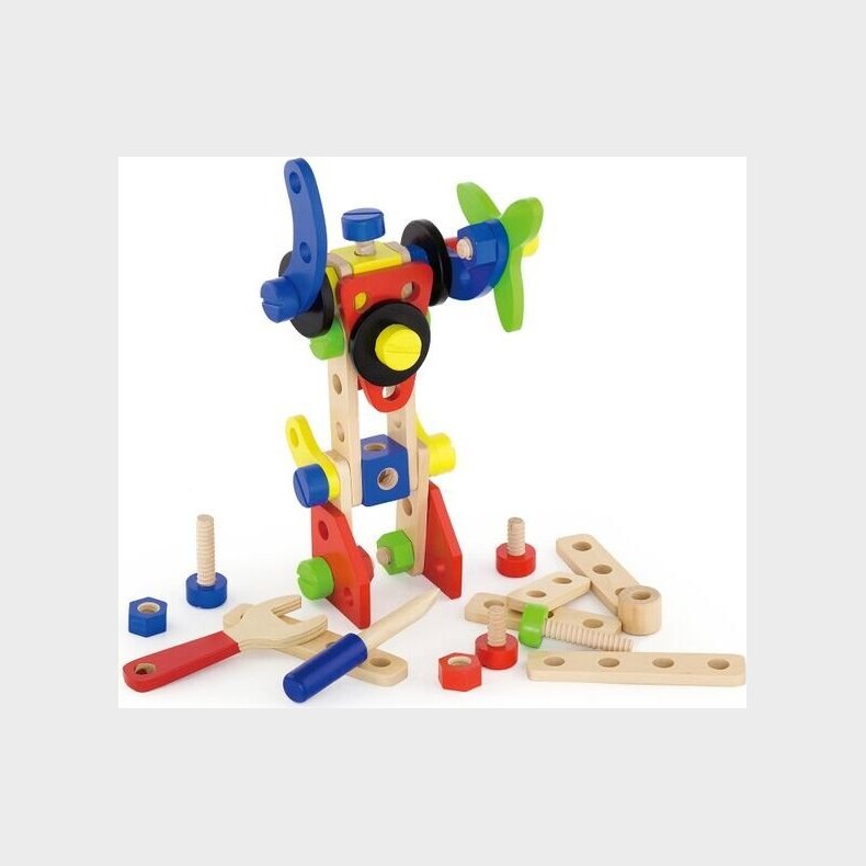 Viga - Byggeklodser I Tr - Konstruktion - 68 Stk