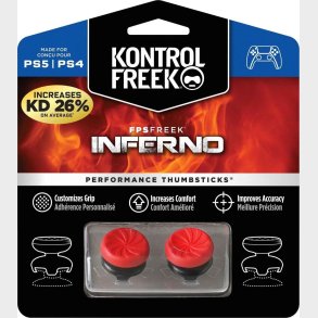 Kontrolfreek - Fps Freek Inferno Thumbsticks Til Ps5 Og Ps4 - Rd