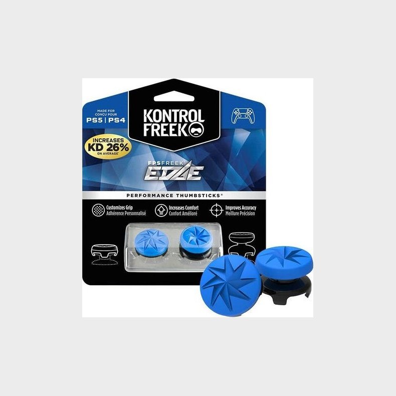 Kontrolfreek - Fps Freek Edge Thumbsticks Til Ps5 Og Ps4 - Bl