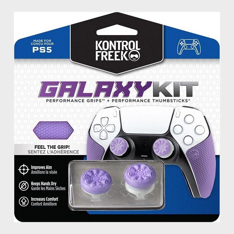 Kontrolfreek - Performance Thumbsticks + Grips Til Ps5 - Galaxy