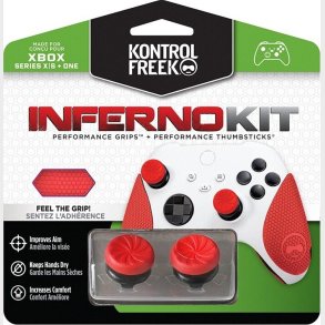 Kontrolfreek - Performance Thumbsticks + Grips Til Xbox - Inferno