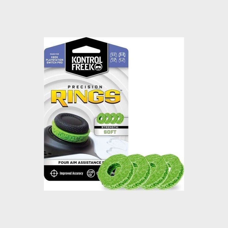 Kontrolfreek - Precision Rings Til Xbox, Playstation Og Switch Pro - Soft