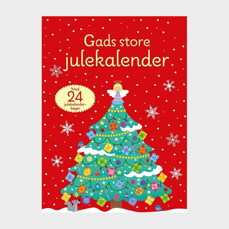 Gads Store Julekalender - Indeholder 24 Sm Bger