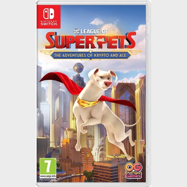 Dc League Of Super-pets: The Adventures Of Krypto And Ace - Nintendo Switch