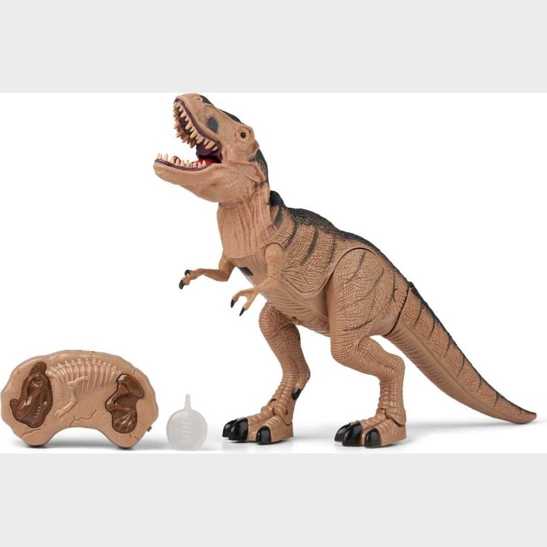 Fjernstyret Rc T-rex Dinosaur Med Lys Og Lyd - Dinosaur Planet