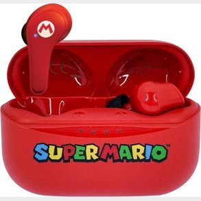 Super Mario - Earbuds - Rd - Otl