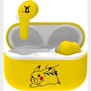Pikachu - Earbuds Hretelefoner - Gul - Otl