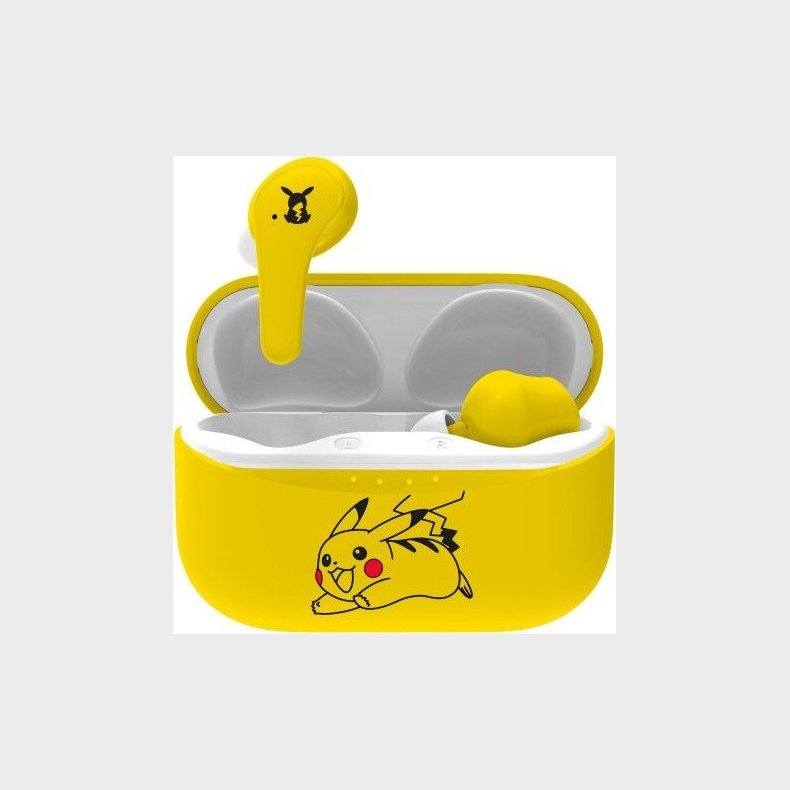 Pikachu - Earbuds H�retelefoner - Gul - Otl