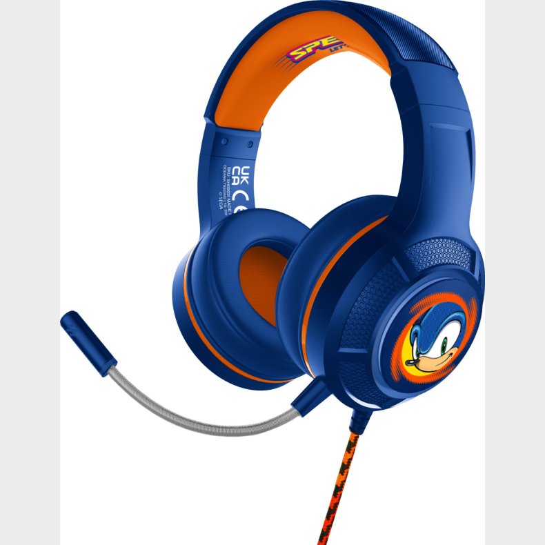 Otl - Gaming Headset - Pro G4 - Sonic The Hedgehog - Bl Orange