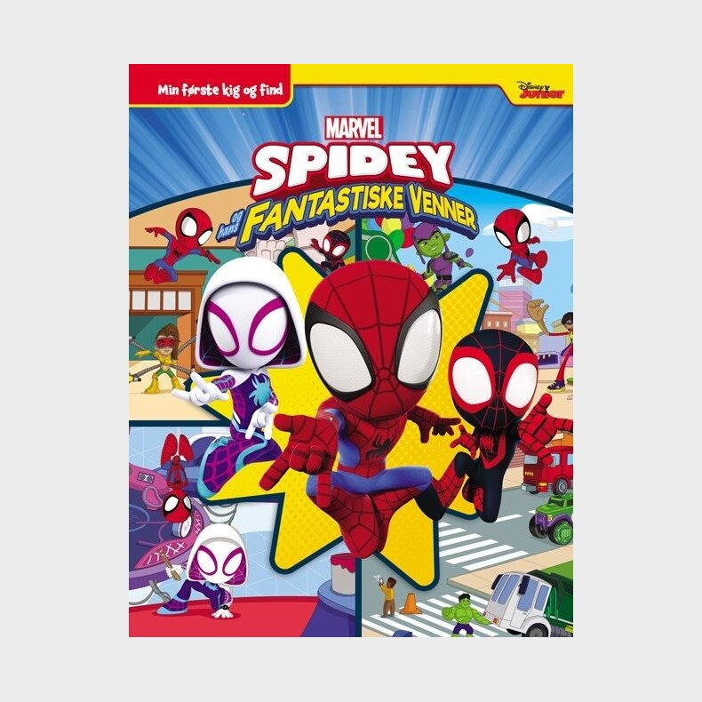 Spidey Og Hans Fantastiske Venner - Min Frste Kig Og Find - Diverse - Bog