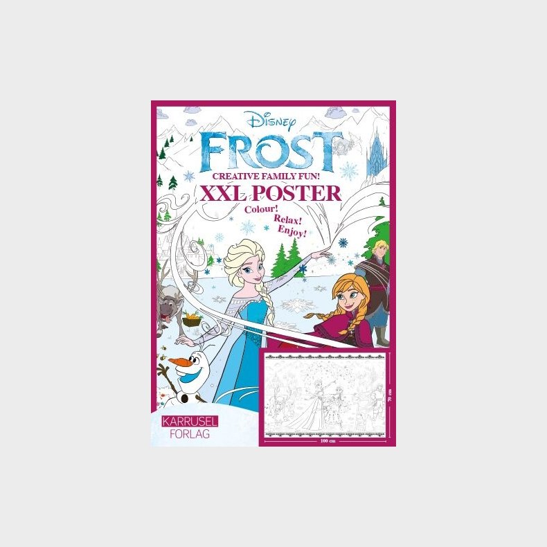 Frost - Farv-selv-plakat - 100 X 70 Cm