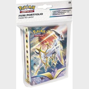 Pokmon Mappe - Inkl. Booster Pakke - Plads Til 60 Kort