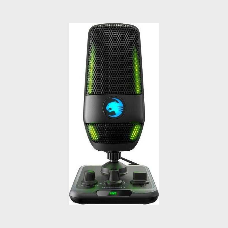 Roccat Torch - Usb Streaming Mikrofon - Sort