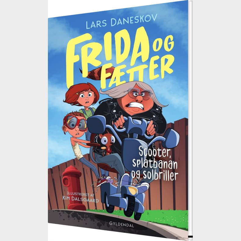 Frida Og Ftter 2 - Scooter, Splatbanan Og Solbriller - Lars Daneskov - Bog