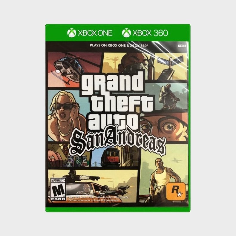 Grand Theft Auto San Andreas (gta) (import) (x360/xone) - Xbox One