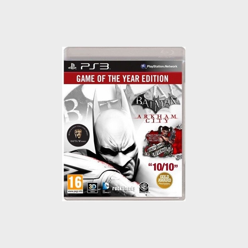 Batman: Arkham City - Game Of The Year Edition (import) - PS3