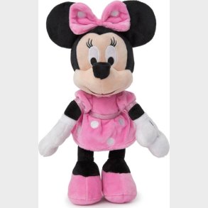 Minnie Mouse Bamse - Lyserd - Disney - 25 Cm