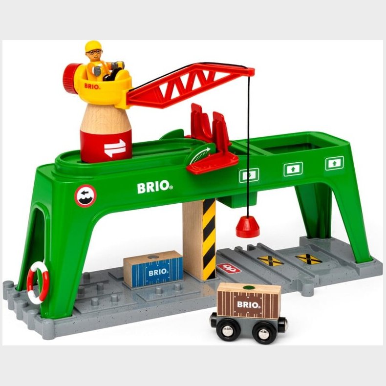 Brio World - Containerkran - 33996