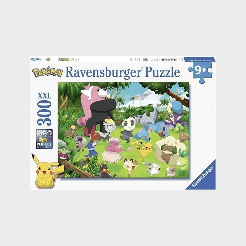 Pok&eacute;mon Puslespil - 300 Xxl Brikker - Ravensburger
