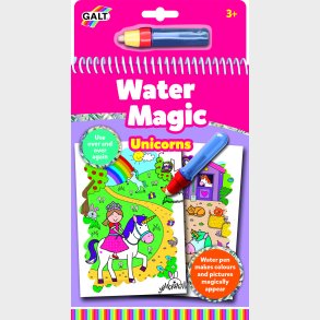 Mal Med Vand Malebog - Enhjrning - Galt - Diverse - Bog